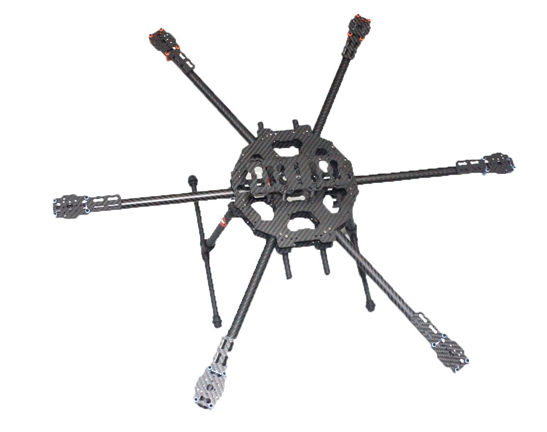 Amazon.com: Tarot FY680 3k Carbon Fiber Full Folding Hexacopter